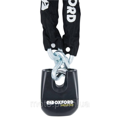 Трос Oxford Monster 12mm Square Chain & Padlock (1.2 м)
