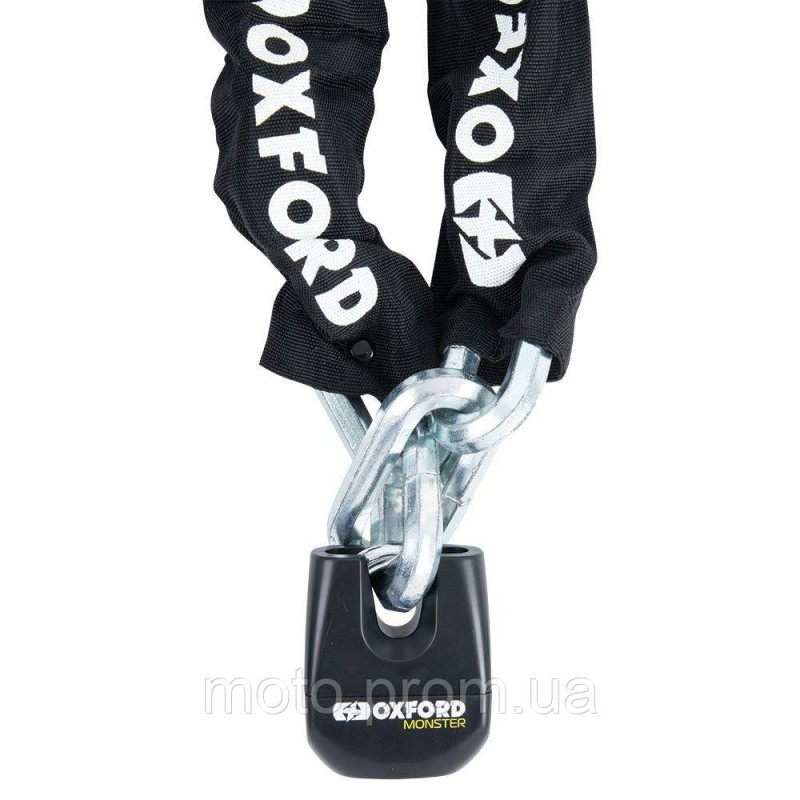 Трос Oxford Monster 14mm Hex Chain & Padlock (1.5 м)
