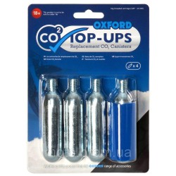 Балони для шин Oxford CO2 Top-ups (4 pack) Балони для шин Oxford CO2 Top-ups (4 pack)