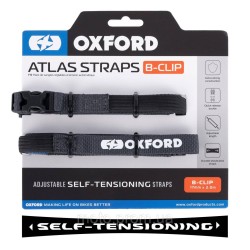 Ремені Oxford Atlas B-Clip 17mm x 2.0M Asphalt (Pair)
