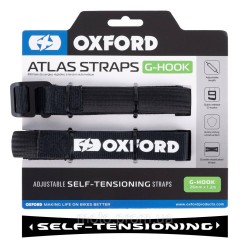 Ремені Oxford Atlas G-Hook 26mm x 1.2M Black (Pair)