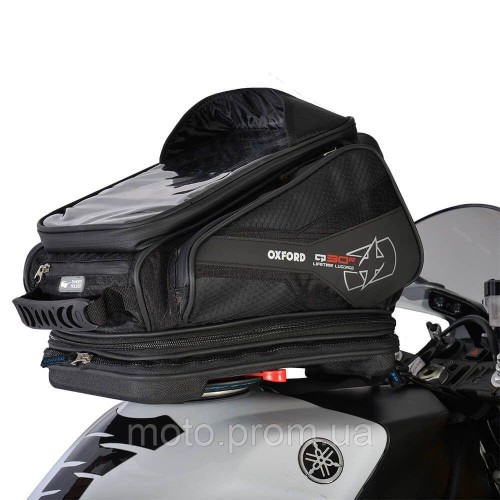 Мото сумка на бак швидкозйомна Oxford Q30R QR Tank Bag - Black