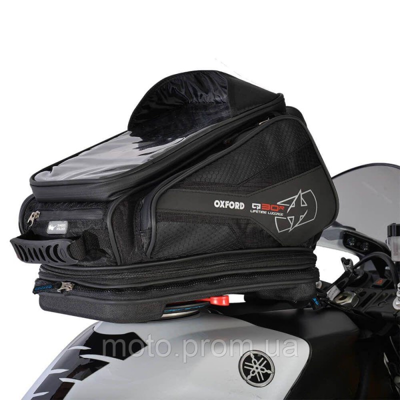 Мото сумка на бак швидкозйомна Oxford Q30R QR Tank Bag - Black
