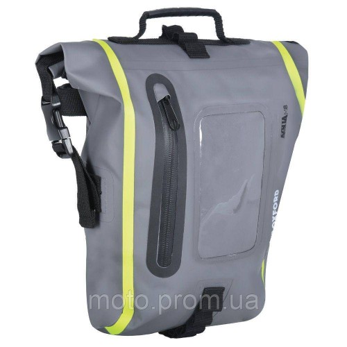 Сумка на бак Oxford Aqua M8 Tank Pack Black/ Grey/ Fluo