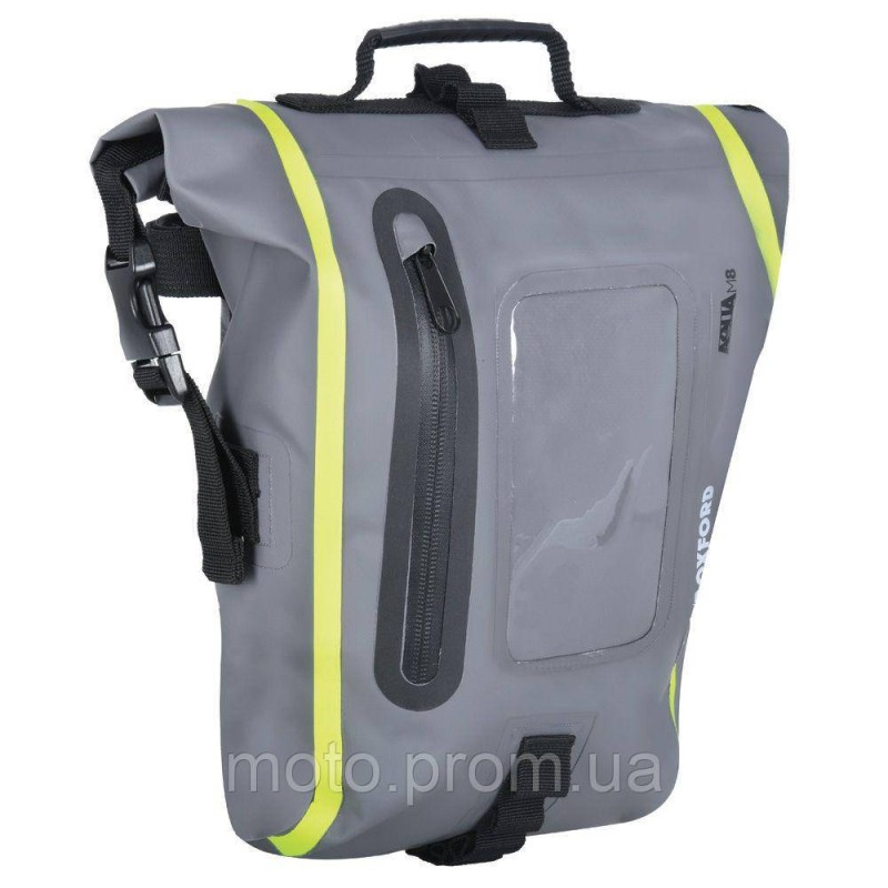 Сумка на бак Oxford Aqua M8 Tank Pack Black/ Grey/ Fluo