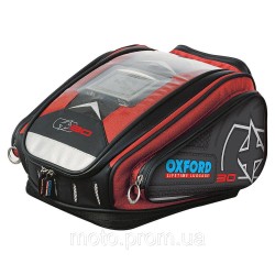 Сумка на бак Oxford X30 QR Tank Bag - Red Сумка на бак Oxford X30 QR Tank Bag - Red
