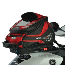 Швидкозйомна сумка на бак Oxford Q4R Tank Bag - Red Швидкозйомна сумка на бак Oxford Q4R Tank Bag - Red
