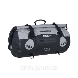 Мото сумка Oxford Aqua T-30 Roll Bag Grey/Black Мото сумка Oxford Aqua T-30 Roll Bag Grey/Black