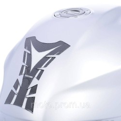 Наліпка на бак Oxford Glowz Tank Pad - Carbon