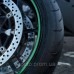 Наліпка світловідбивна Oxford Wheel Stripes Fluorescent Green