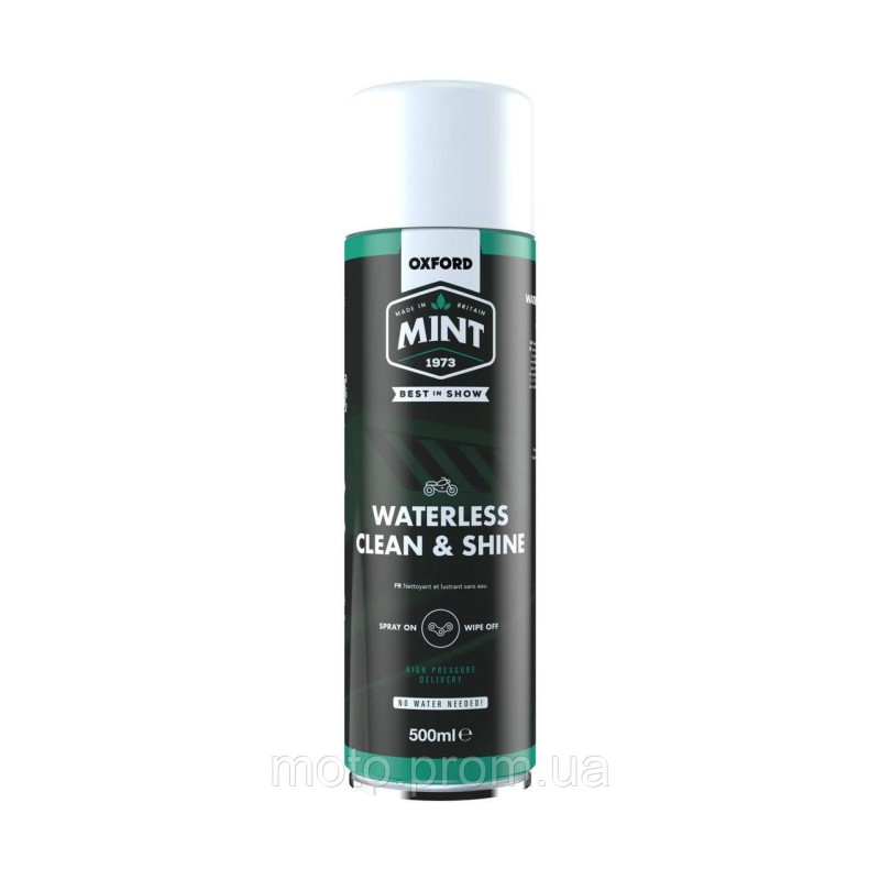 Засіб для чистки Oxford Mint Waterless Clean & Shine 500ml