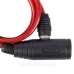 Трос протиугінний Oxford Bumper Cable Lock Red 6mm x 600mm