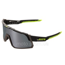 Окуляри Just1 Sniper Black-fluo Yellow With Dark Grey Mirror Lens Окуляри Just1 Sniper Black-fluo Yellow With Dark Grey Mirror Lens