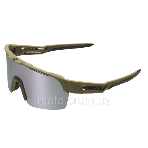 Окуляри Just1 Sniper Urban Army Green-black With Dark Grey Mirror Lens