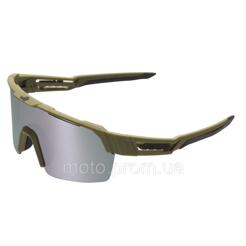 Окуляри Just1 Sniper Urban Army Green-black With Dark Grey Mirror Lens