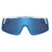Окуляри Just1 Sniper White-Blue With Blue Mirror Lens