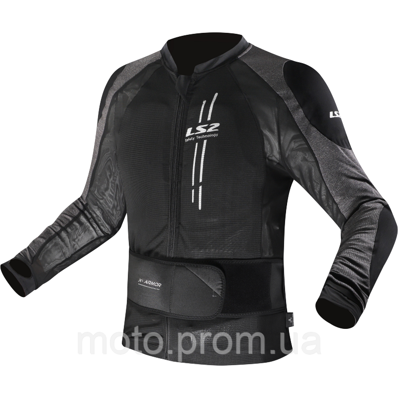Захист тіла LS2 X-Armor Man Jacket Black Silver (XL-2XL)