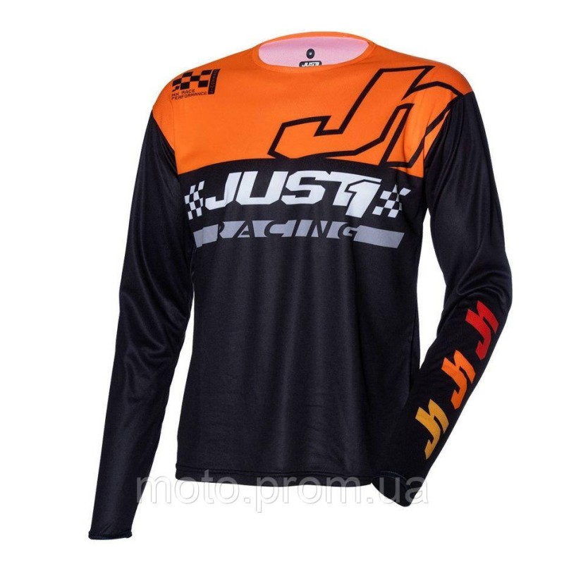 Джерсі Just1 Jersey J-command Competition Black Orange (S)