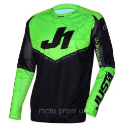 Джерсі Just1 Jersey J-force Hexa Green Fluo Black (L) Джерсі Just1 Jersey J-force Hexa Green Fluo Black (L)
