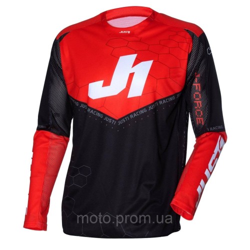 Джерсі Just1 Jersey J-force Hexa Red Black White (S)