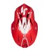 Мотошолом Just1 J18 Pulsar Mips Red - White - Matt (XL)