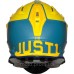 Мотошолом Just1 J18 Pulsar Yellow - Blue - Matt (S)