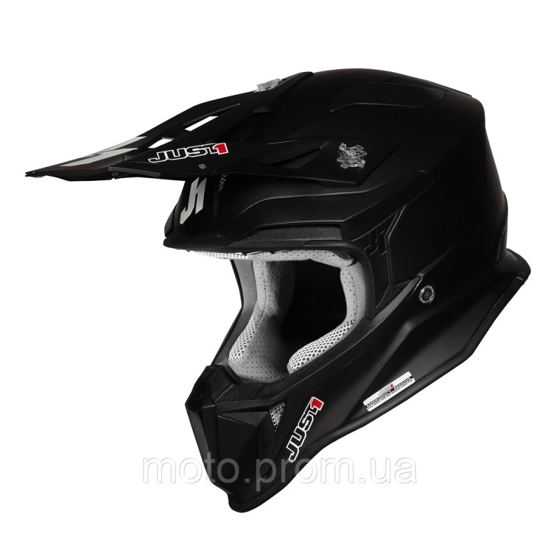 Мотошолом Just1 J18 Solid Black - Matt (XS)