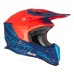 Мотошолом Just1 J18 Vertigo Blue White Fluo Orange (S)