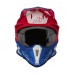 Мотошолом Just1 J18 Vertigo Blue White Red (M)