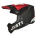 Мотошолом Just1 J22 Adrenaline Red Carbon Matt (M)