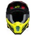 Мотошолом Just1 J22-F Falcon Fluo Red Yellow Black (M)