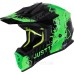Мотошолом Just1 J38 Mask Fluo Green Titanium Black (XL)