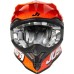 Мотошолом Just1 J39 Kinetic Camo Grey Red Fluo Orange (S)
