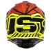 Мотошолом Just1 J39 Poseidon Fluo Yellow Red Black (S)