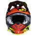 Мотошолом Just1 J39 Poseidon Fluo Yellow Red Black (S)
