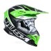 Мотошолом Just1 J39 Thruster Black White Fluo Green (M)