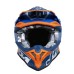 Мотошолом Just1 J39 Thruster White Fluo Orange Blue (XS)