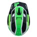 Мотошолом Just1 J40 Flash Fluo Green White Black (XL)