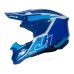 Мотошолом Just1 J40 Flash White Blue (XL)