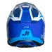 Мотошолом Just1 J40 Flash White Blue (XL)