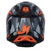 Мотошолом Just1 J40 Shooter Camo Orange Black (M)