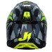 Мотошолом Just1 J40 Shooter Camo Yellow Fluo Black (XS)