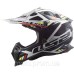 Мотошолом LS2 MX700 Subverter Evo Stomp White Black (L)
