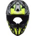 Мотошолом LS2 MX703 C X-Force Barrier Hi-Viz Yellow Green (XL)