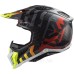 Мотошолом LS2 MX703 C X-Force Barrier Hi-Viz Yellow Red (S)