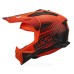 Мотошолом LS2 MX708 Fast 2 Duck Matt Hi-Vis Orange Red (S)