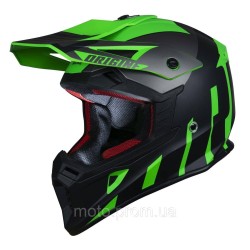 Мотошолом Origine Hero Thunder Titanium Black Fluo Green Matt (XL)