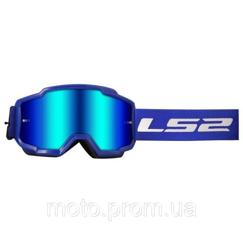 Окуляри LS2 Charger Goggle Blue with Iridium Visor