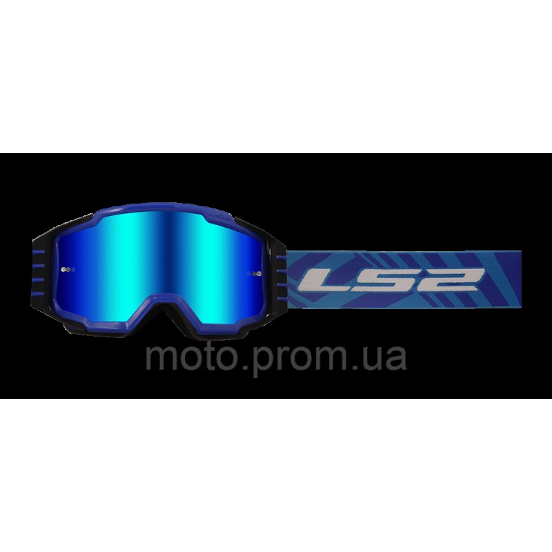 Окуляри LS2 Charger Pro Goggle Blue with Iridium Visor
