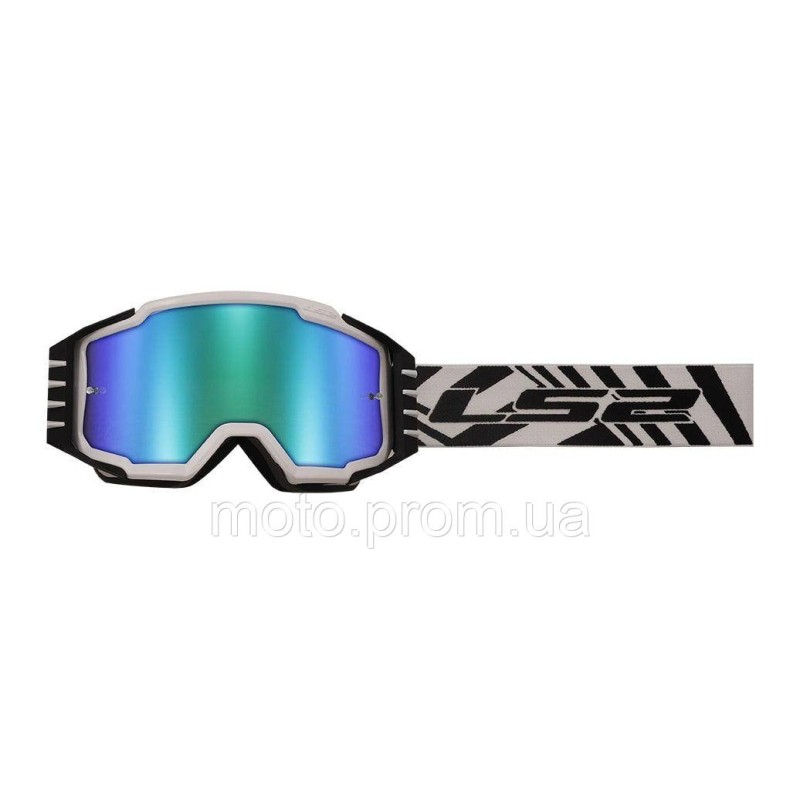 Окуляри LS2 Charger Pro Goggle White with Iridium Visor